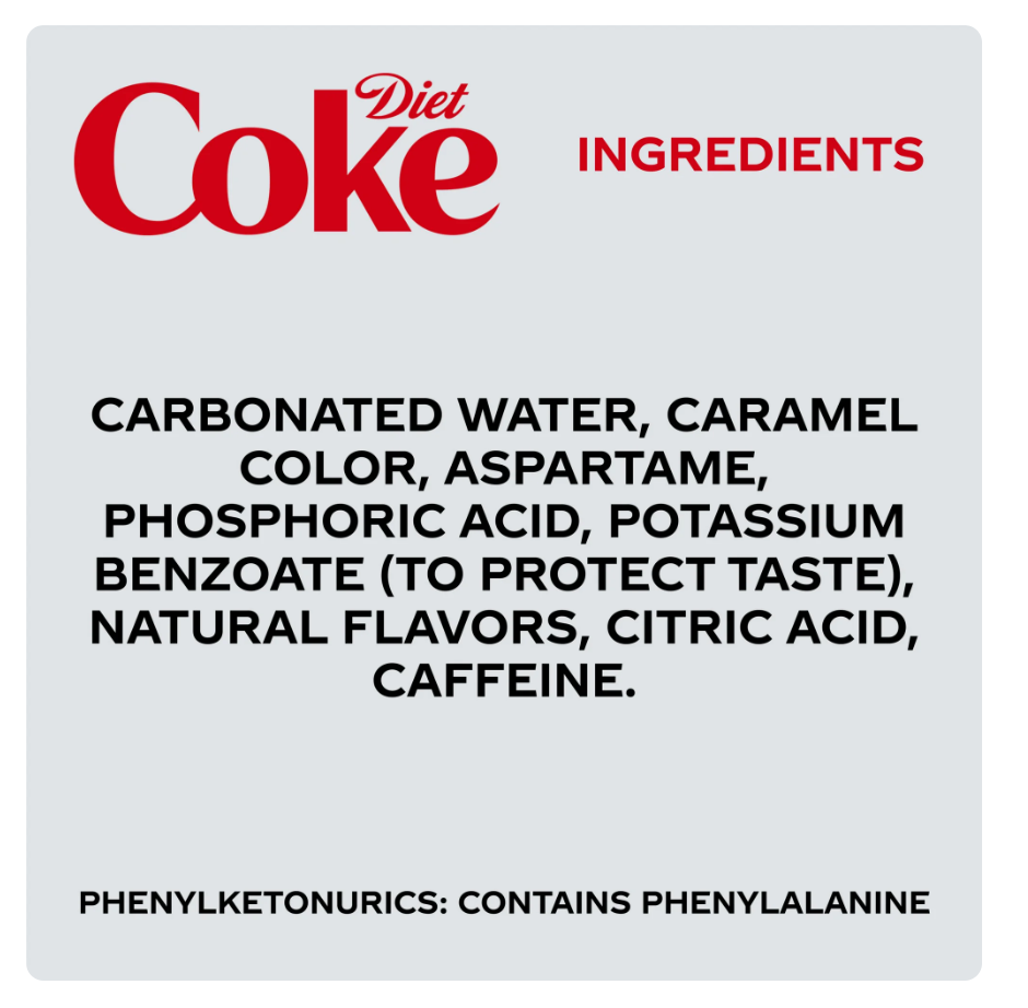 Diet Coke Diet Soda Pop, 3 Liters Bottle