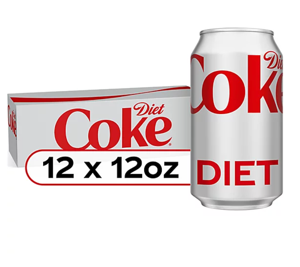 Diet Coke Soda Pop Cola 12 Count - 12 Fl. Oz.