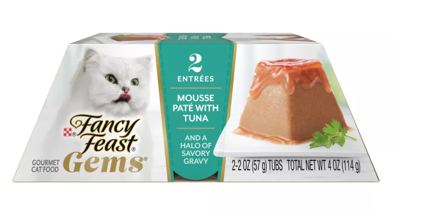 Fancy Feast Gems Tuna Flavor Adult Wet Cat Food - 2oz/2ct