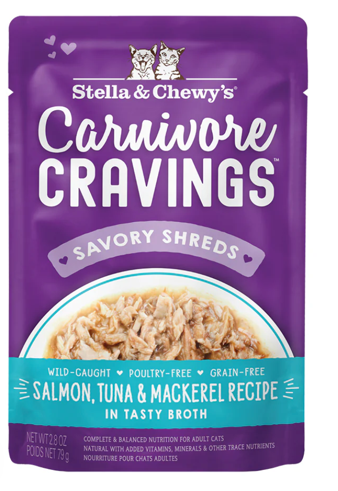 Stella & Chewy's Carnivore Cravings Salmon, Tuna & Mackerel Recipe - Expires Sep 05 2025
