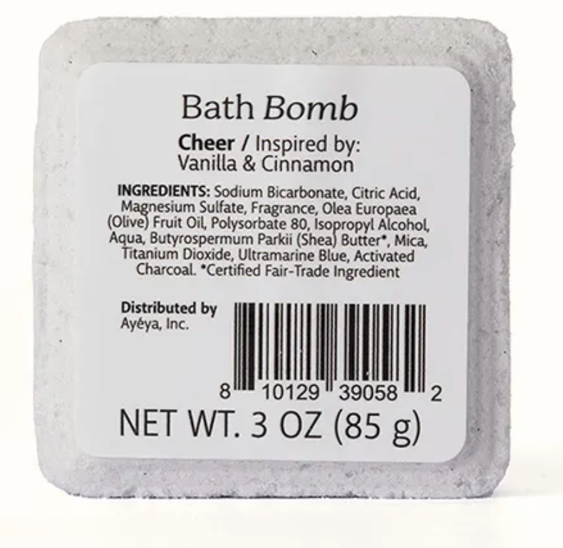 Bath Bomb Cheer