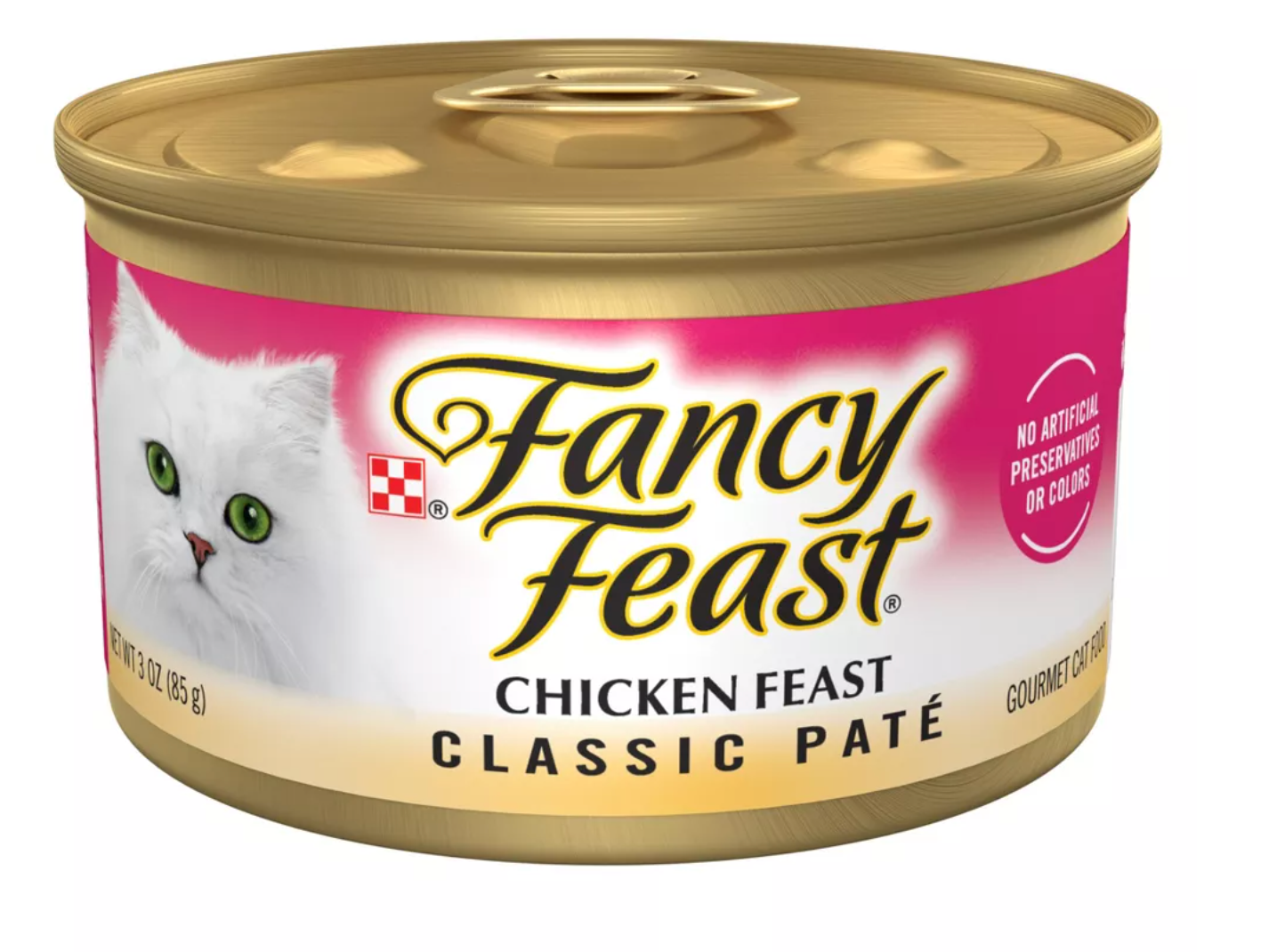 Purina Fancy Feast Classic Pate Wet Cat Food Can - 3oz - Chicken Flavor