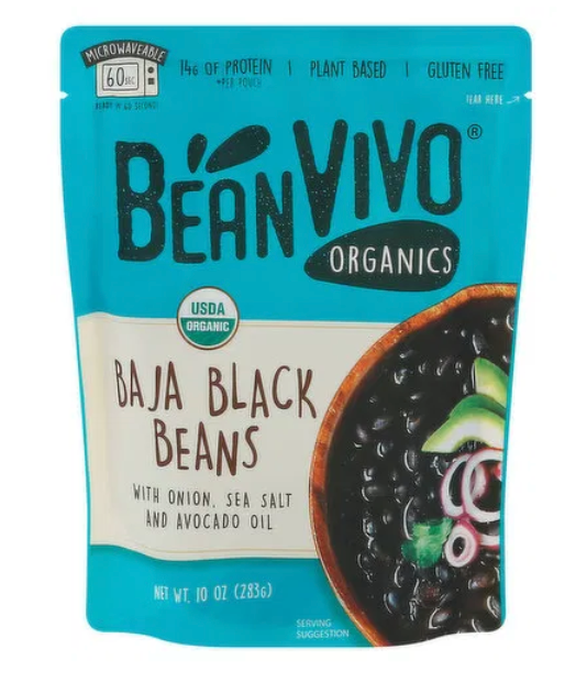BeanVivo Baja Black Beans - 10 Ounce - Expires July 09 2026