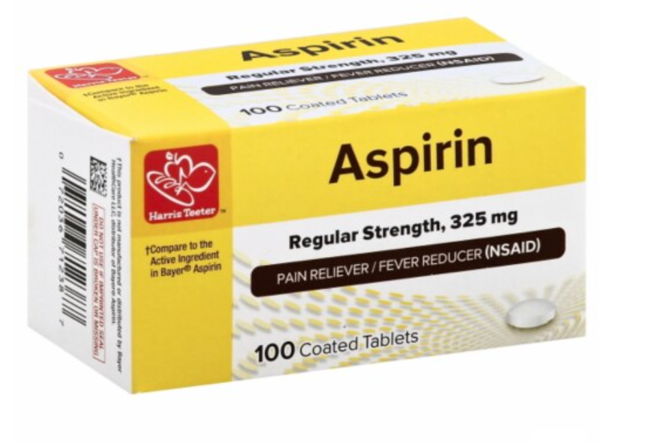 Harris Teeter™ Asprin Coated Tablets 325mg