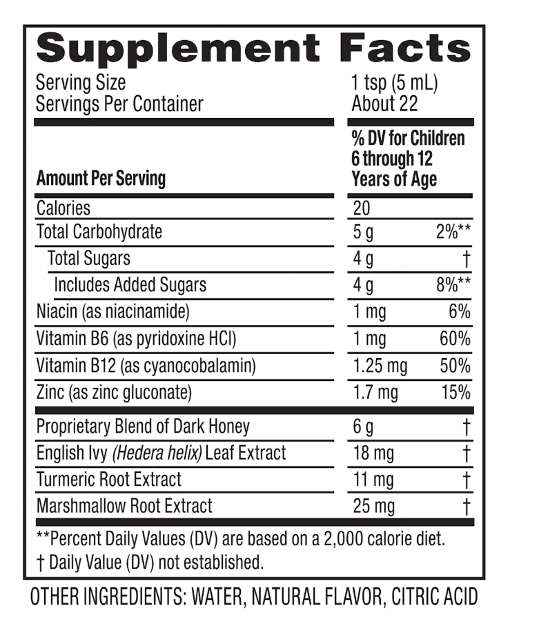 Kid's Cough All-In-One Day - Natural Grape Flavor