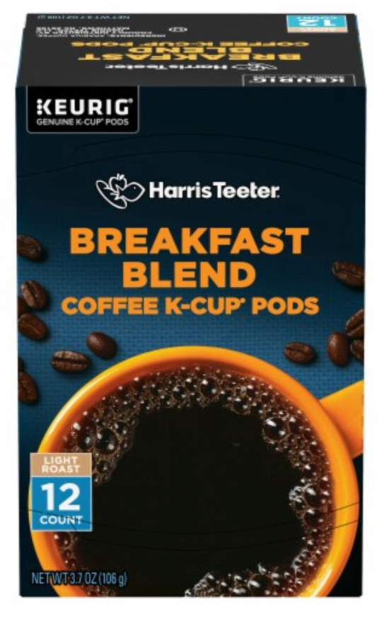 Harris Teeter™ Breakfast Blend Light Roast Coffee K-Cup® Pods - packaging may vary