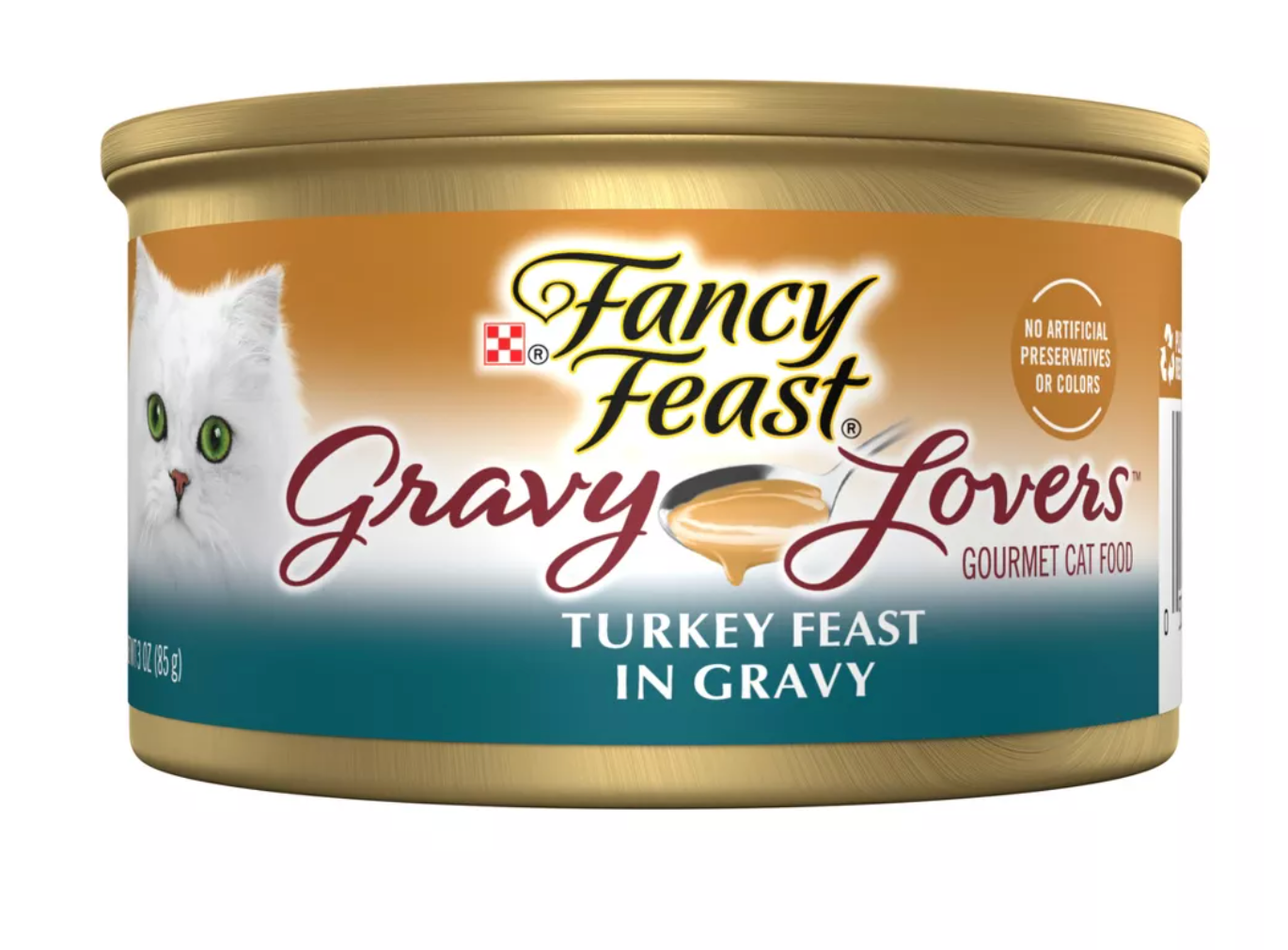 Purina Fancy Feast Gravy Lovers Wet Cat Food Can - 3oz - Turkey Feast (regular)