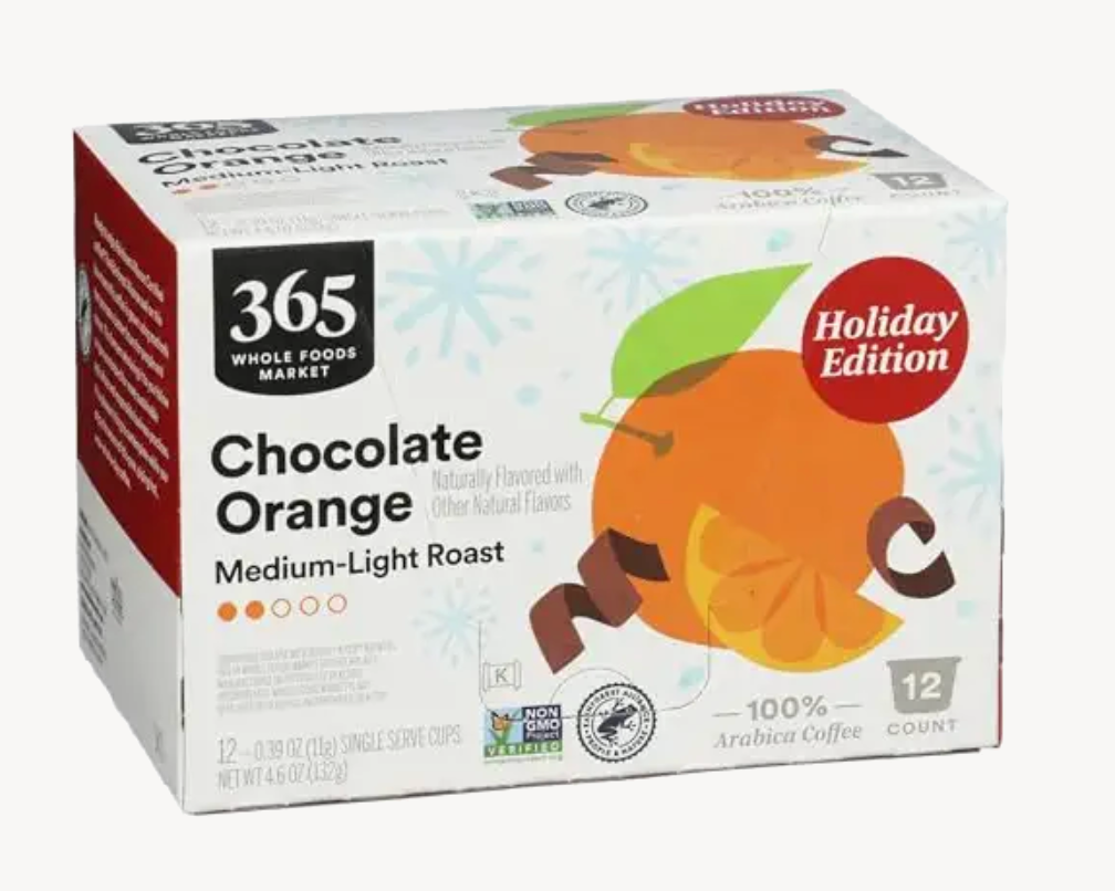 365 by Whole Foods Market Chocolate Orange Coffee Capsules, 12 CT  Grocery  For Good