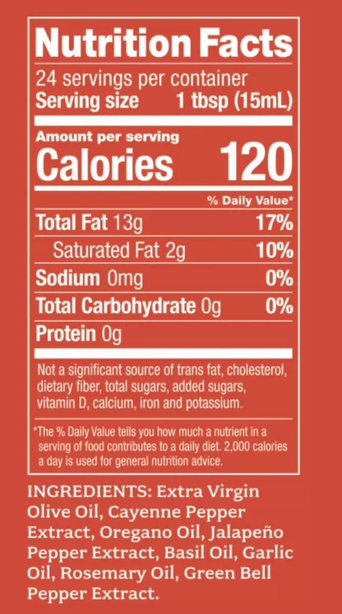 Brightland Jalapeno and Herb Flavored Pizza Oil - 12 fl oz