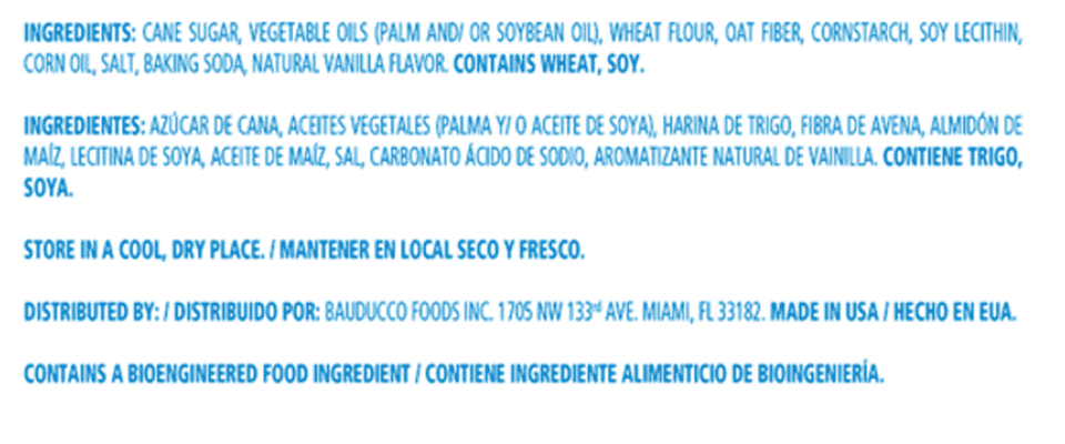 Bauducco Wafer, Vanilla - Expired Dec 17 2025