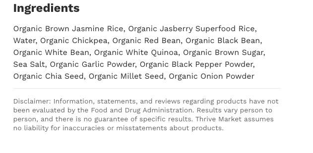Jasberry, Organic Superfood Rice, 9 Grains