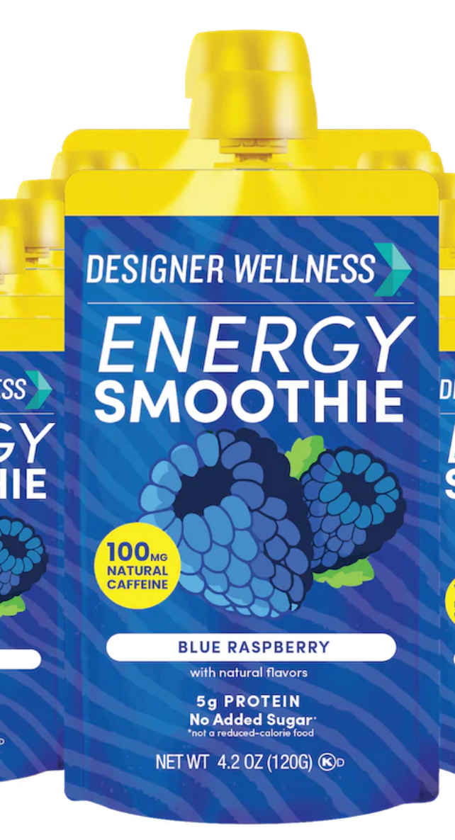 Energy Smoothies - Blue Raspberry - 4 oz - expired 5/2026