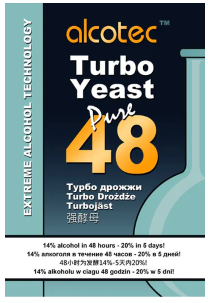 Alcotec 48 Turbo Yeast, 135g (Single)