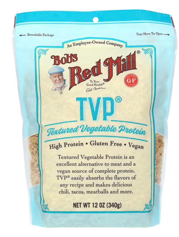 Bob's Red Mill, TVP, Gluten Free, 12 oz (340 g)