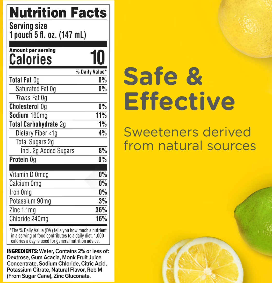 Zarbee's Kids Triple Action Hydration Electrolyte Drink, 5 fl. oz