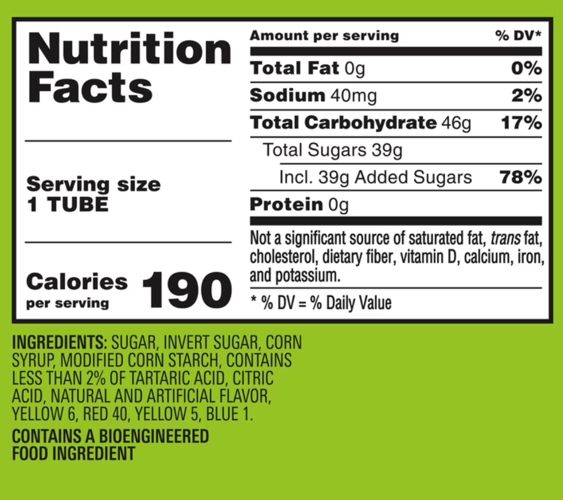 SOUR PATCH KIDS BITES SOFT CANDY 1.8 OZ