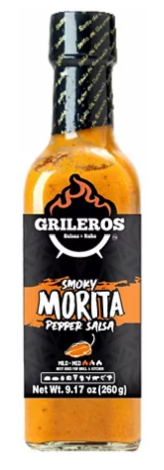 Grileros Smoky Morita Pepper Salsa, 9.17 oz