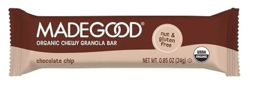 Madegood Chocolate Chip Granola Snack Bar, 0.85 Ounce