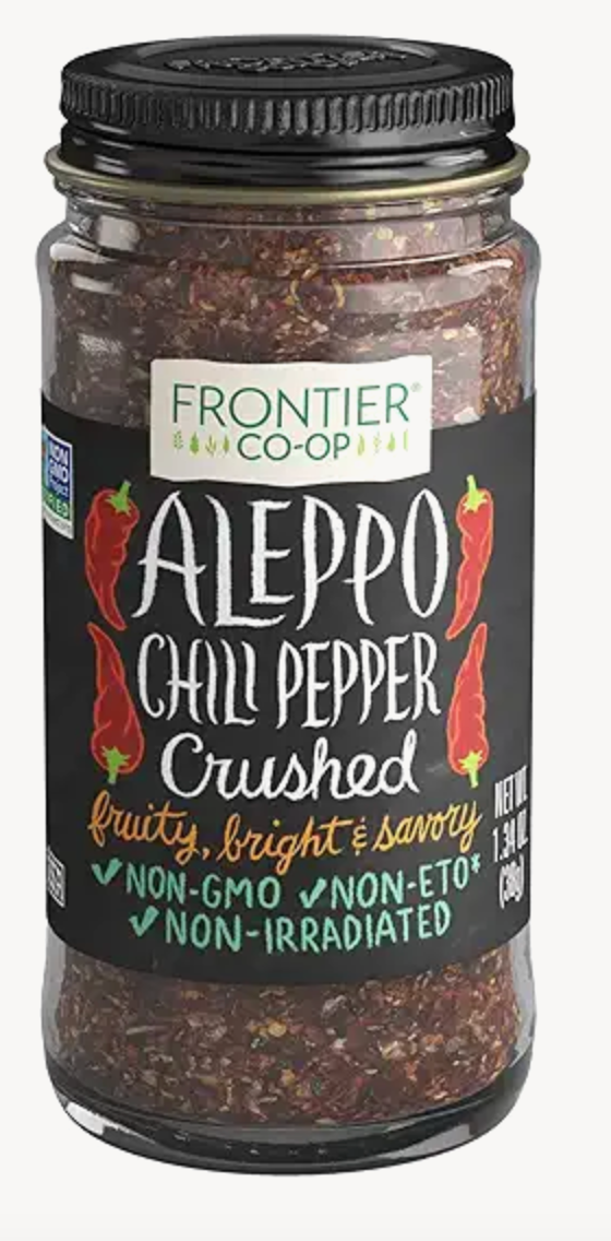 Frontier Aleppo Chili Pepper, Crushed, 1.34 Ounce