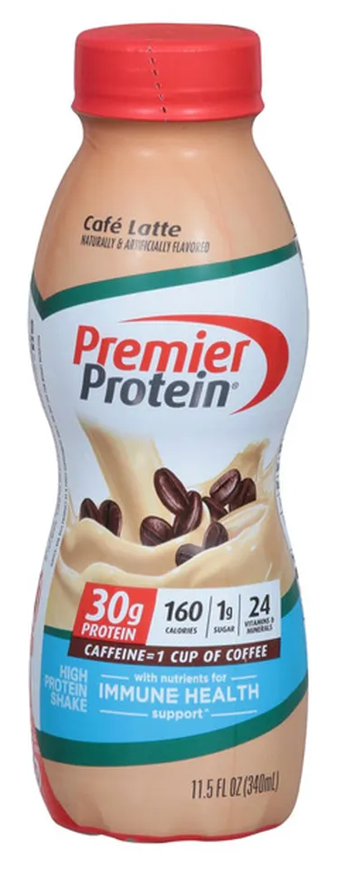 Premier Protein Cafe Latte High Protein Shake - expires Jan 28 2027