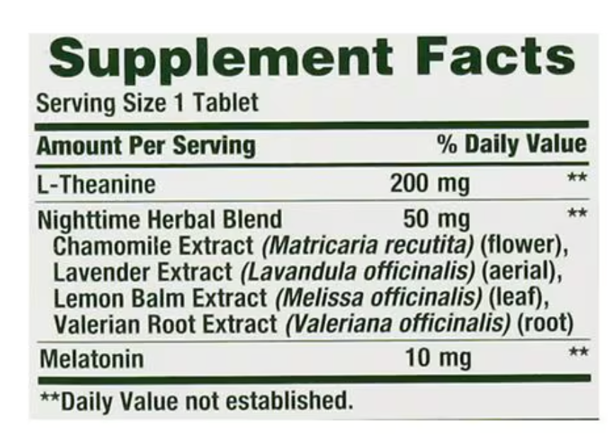 Nature's Bounty Sleep3 Tri-Layer, 30.0 ea - 8/2027