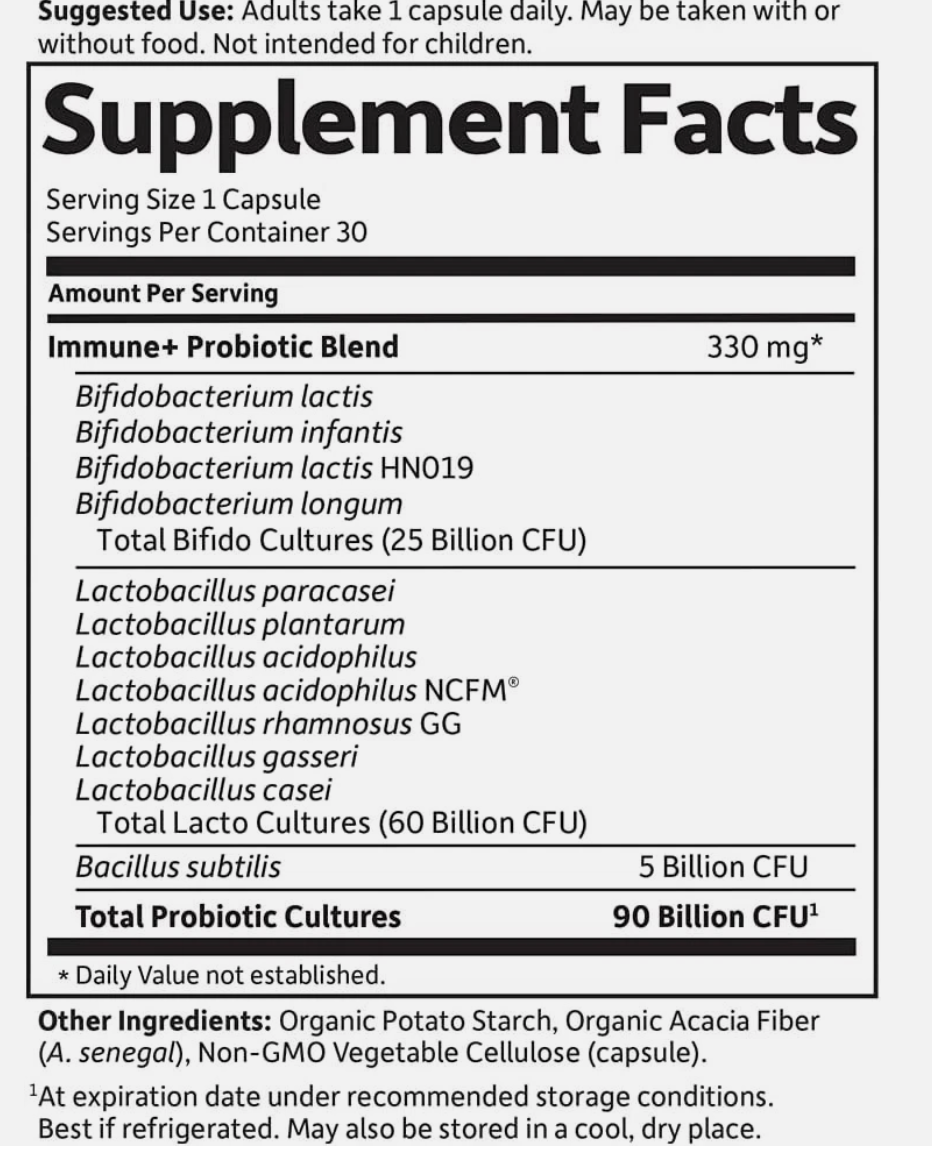 Garden of Life Dr Formulated Platinum Immunity Probiotic, 30 CT - expires 09/2026