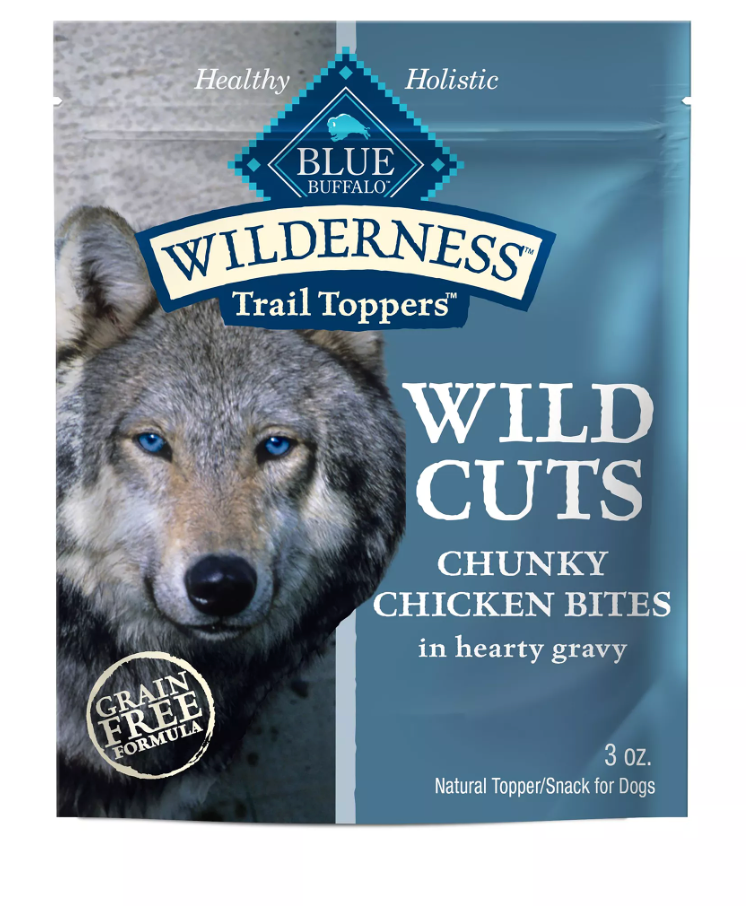 Blue Buffalo® Wilderness Trail Toppers Wild Cuts All Life Stages Dog Food Topper - Grain Free, 3 oz