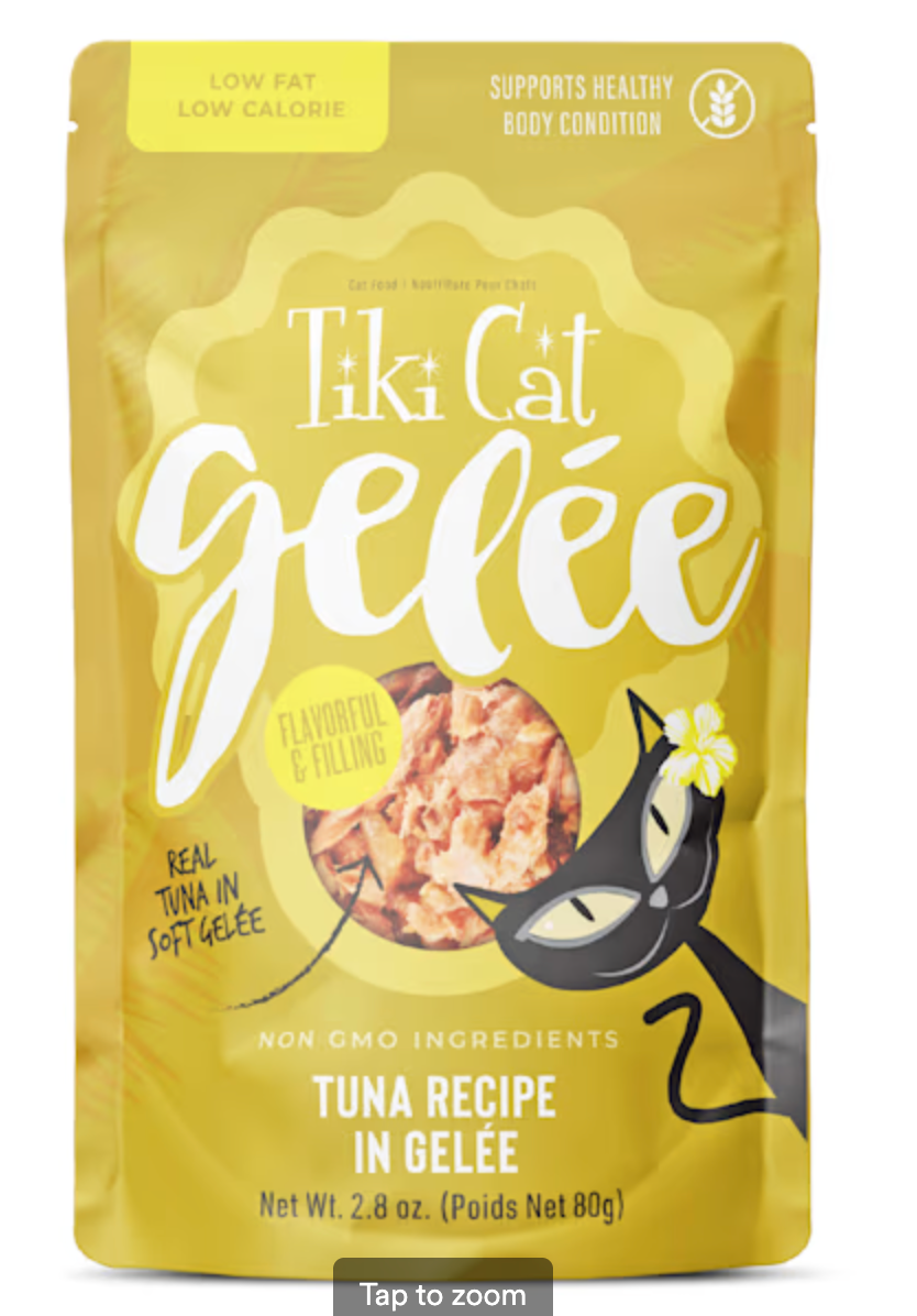 Tiki Cat Gelee Tuna Wet Cat Food, 2.8 oz.