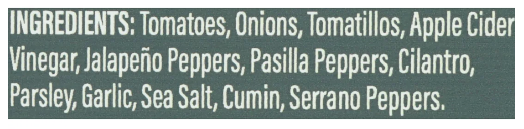 Green Mountain Gringo Salsa - 16 oz. / Medium