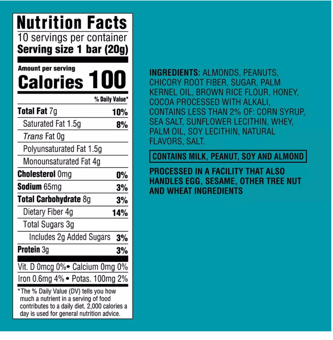 Mini Dark Chocolaty Nuts and Sea Salt with Other Natural Flavors Nut Bars - 7oz/10ct - Good & Gather™