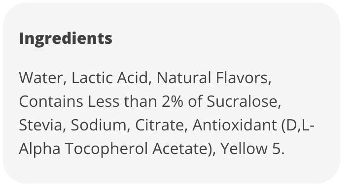 Klass Cucumber Limeade Aguas Frescas Liquid Enhancer