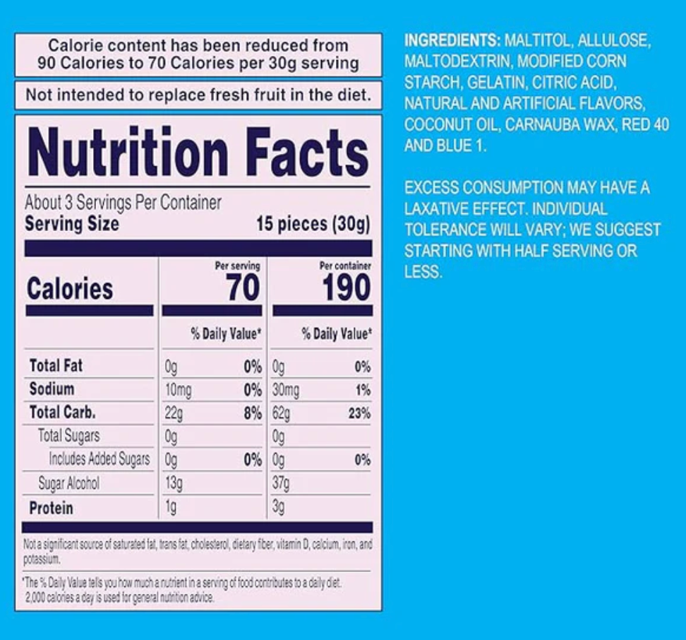 Welch’s Zero Sugar Fruity Bites, 3 oz - Mixed Fruit