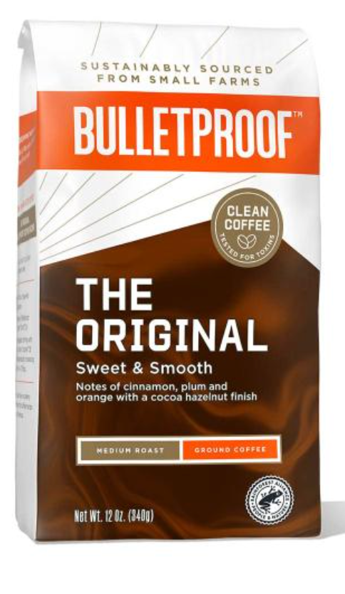 BulletProof Coffee The Original Medium Roast Ground 12 oz (340 g) - expired 09/27/2025