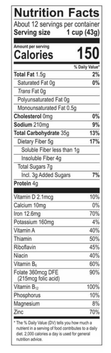 Post Grape Nuts Flakes Cereal, Low Fat, Whole Grain Wheat & Barley, Crispy, 18 Oz Box - expired May 04 2026