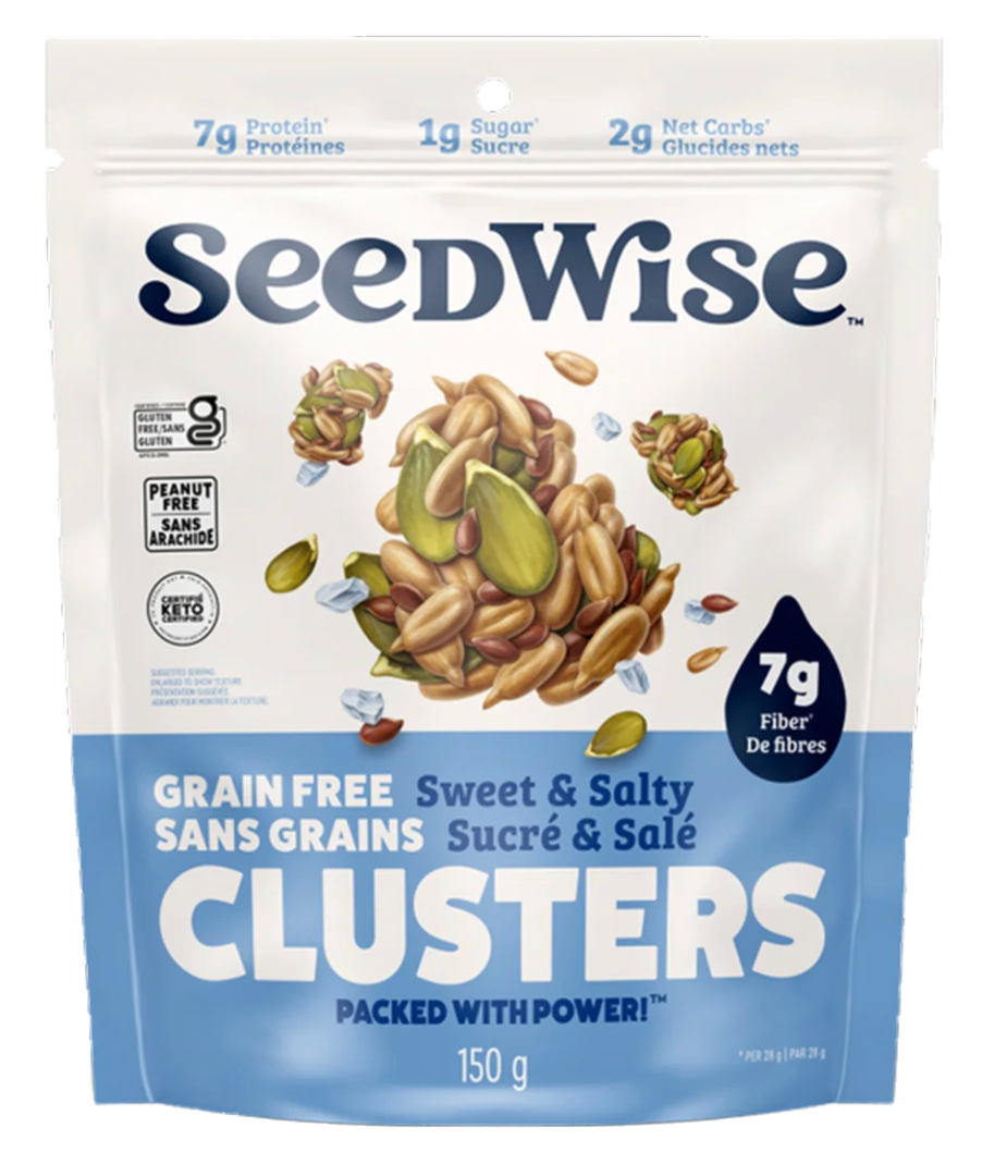 Ozery Bakery Super Seed Crunch Clusters, Sweet and Salty, Plant Based, Vegan, Keto Snack, 5.3 Ounce - expired Apr 27 2026