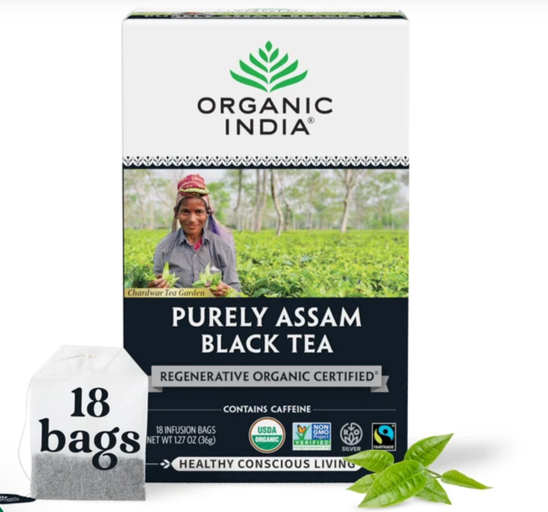 Purely Assam Black Tea – Single-Origin Organic Assam
