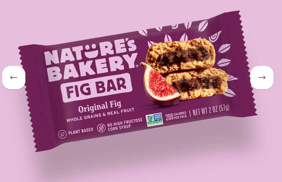 Nature's Bakery Whole Wheat Fig Bars Original Fig
