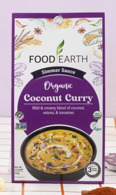 Organic Coconut Curry - expires Oct 09 2027