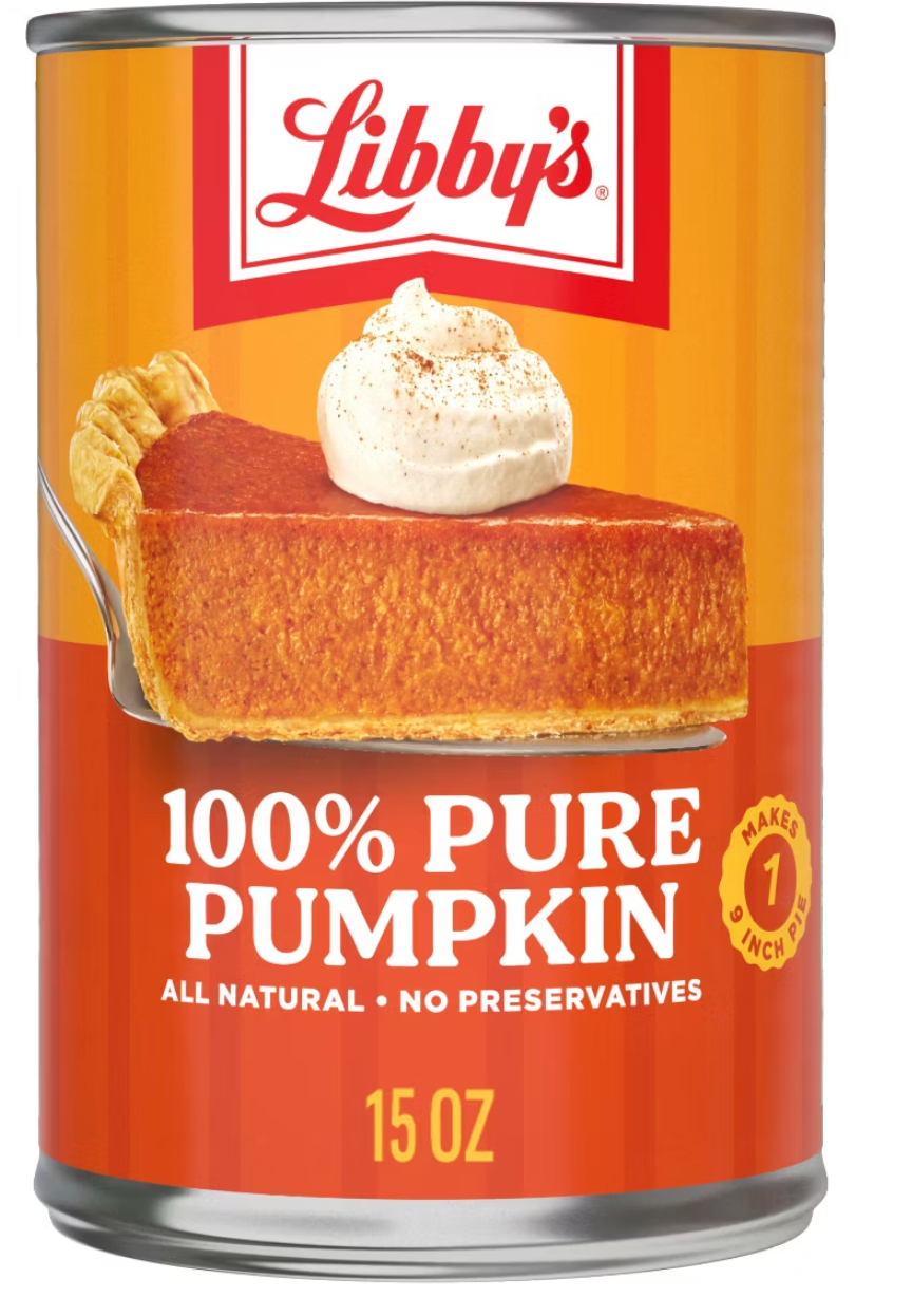 Libby's 100% Pure Pumpkin Puree for Pies, 2 of 8 Libby's 100% Pure Pumpkin Puree for Pies, 3 of 8 Libby's 100% Pure Pumpkin Puree for Pies, 4 of 8 Libby's 100% Pure Pumpkin Puree for Pies, 5 of 8 Libby's 100% Pure Pumpkin Puree for Pies - 15oz