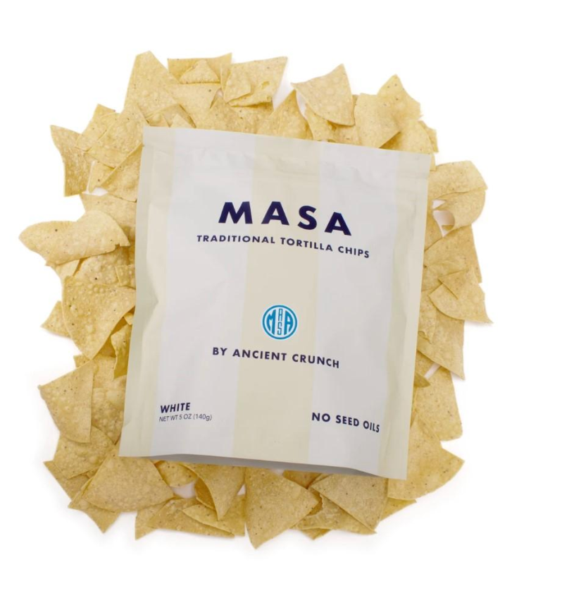 masa traditional tortilla chips white 5 oz - expired 06/17/2026