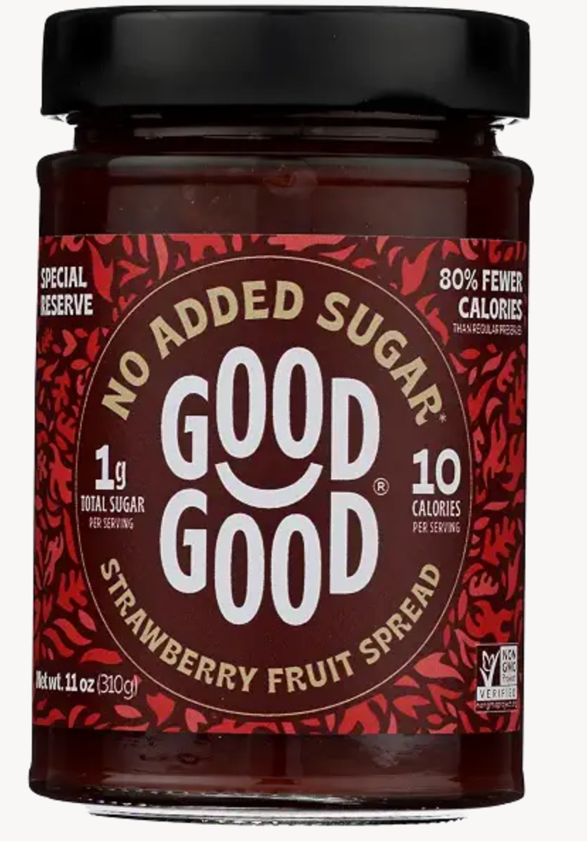 GOOD GOOD Special Reserve Strawberry Fruit Spread, 11 OZ