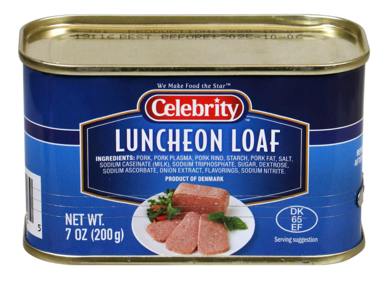 Celebrity Luncheon Loaf, 7-oz. Cans - expires 09/2028