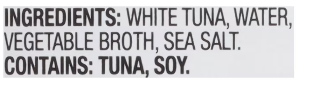 Bumble Bee Chunk White Albacore Tuna in Water, Wild Caught, Gluten Free, 23g Protein per Serving, Shelf Stable Can, 5 oz