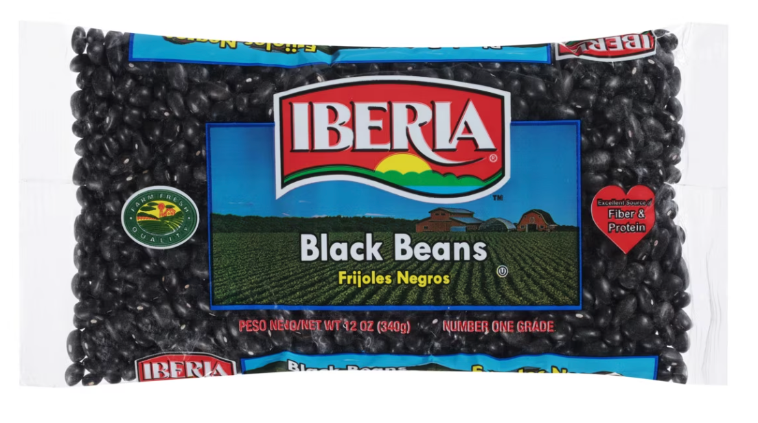 Iberia Black Beans, 12 oz