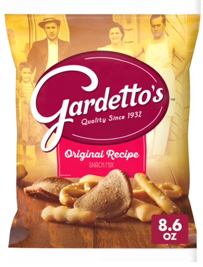 Gardetto's Snack Mix, Original Recipe, Snack Bag, 8.6 oz - June 07 2026