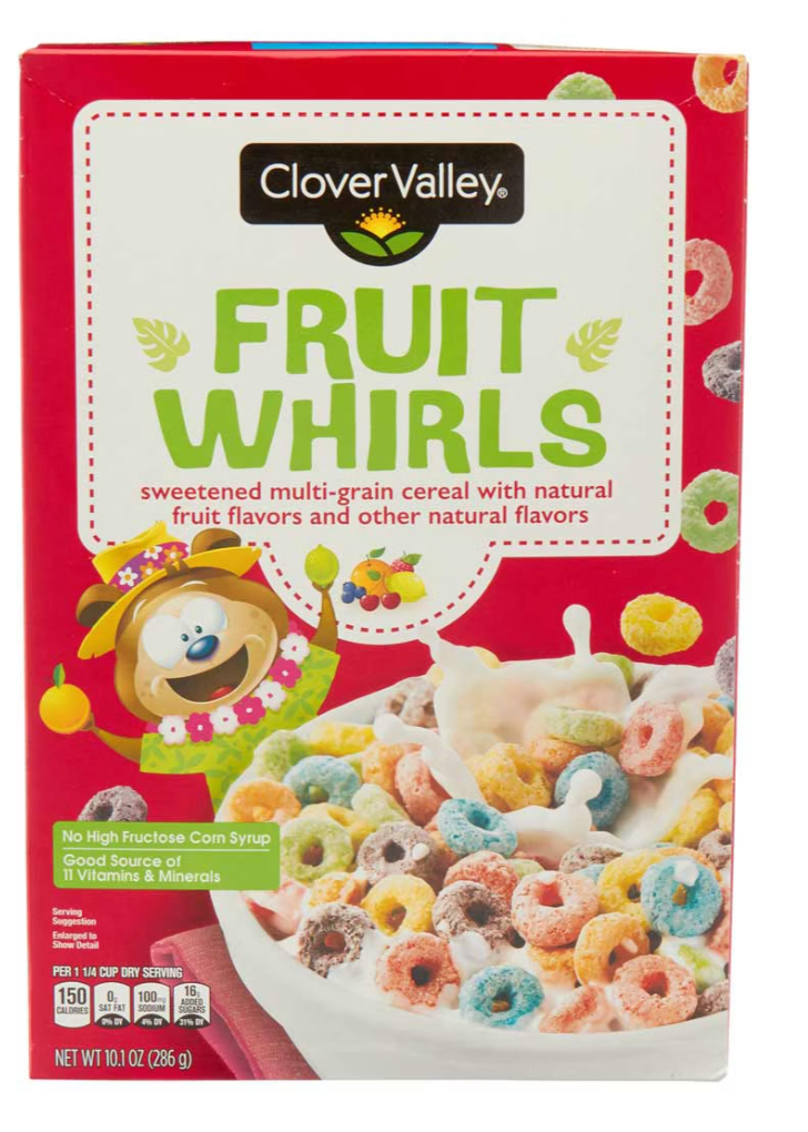Clover Valley Sweetened Multi-grain Cereals with Natural Fruit Flavors and Other - expired Feb 23 2026