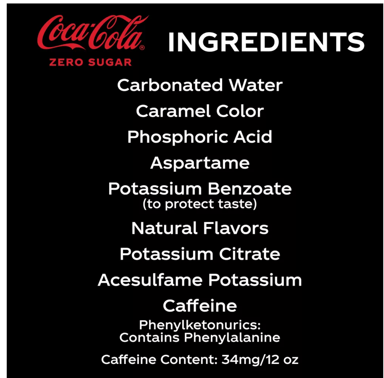 Coca-Cola Zero Sugar Soda - 2 L Bottle