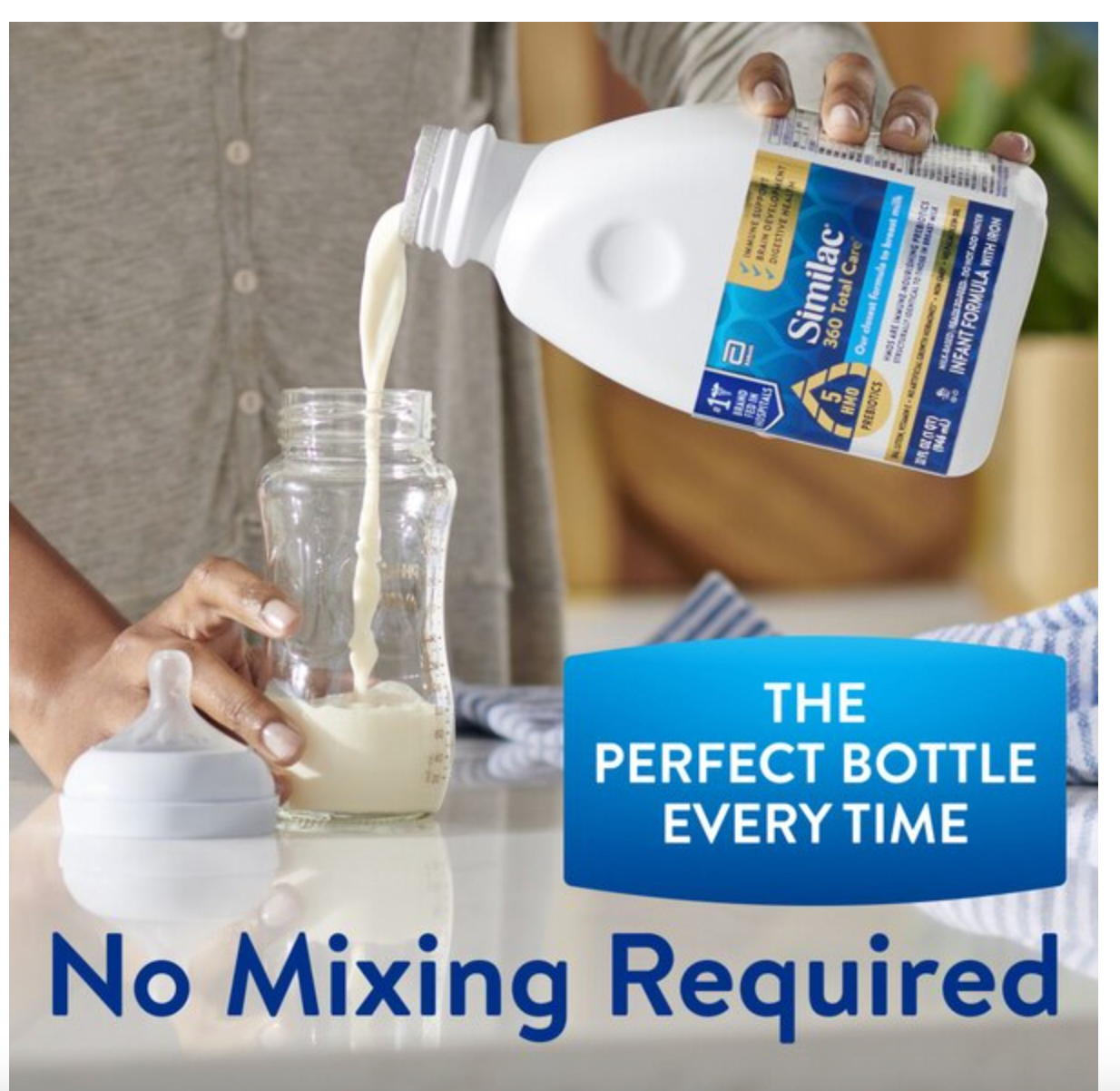 Similac 360 Total Care Liquid Infant Formula, Non-GMO, 33.28 OZ - Expires Sep 1 2025