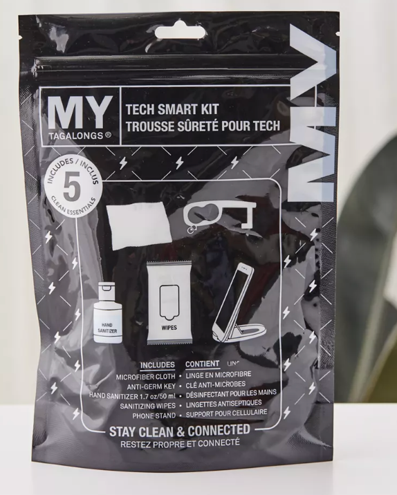MYTAGALONGS Tech Smart Sanitizing Kit