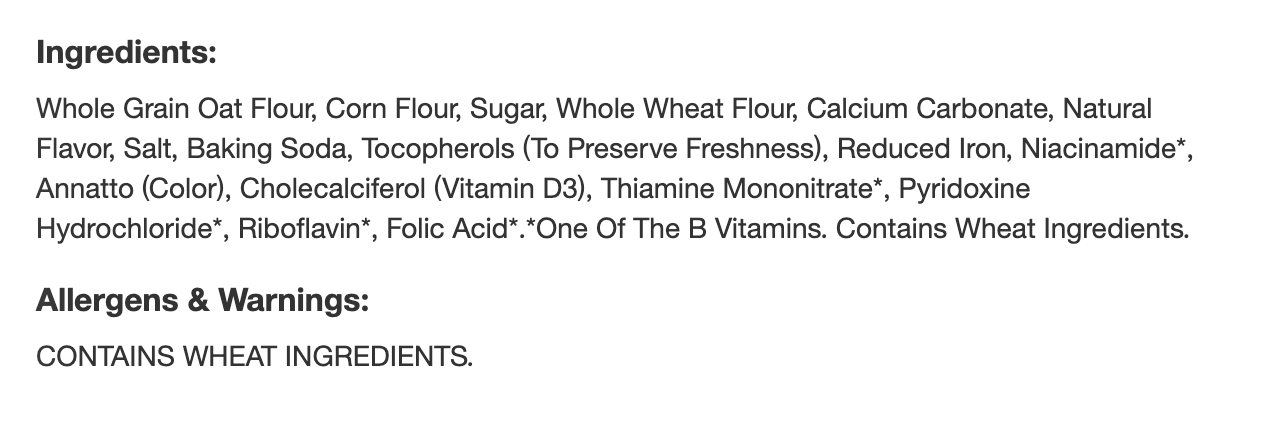 Life Cereal Vanilla Bone Health Family Size Breakfast Cereal - 22.3oz - expired Apr 07 2026